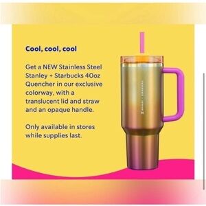 NWT! Stanley x Starbucks Summer 2024 - 40 OZ